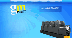 Desktop Screenshot of gmprint.ie